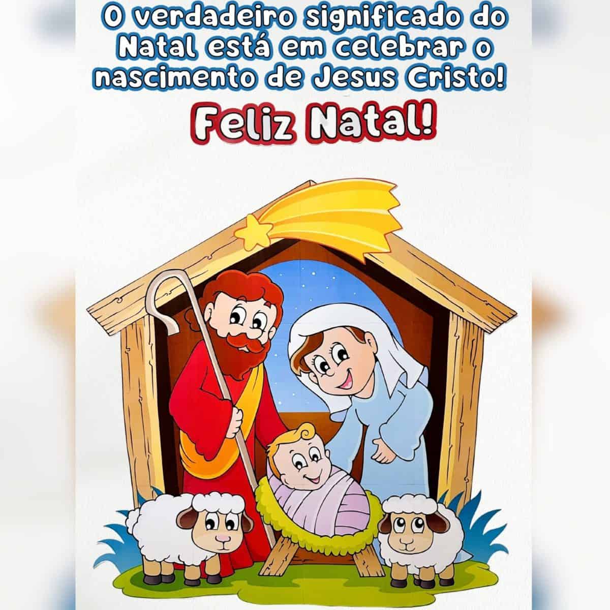 Painel de Natal Presépio - Natal