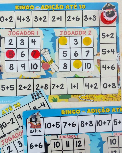 Bingo - Tabuleiro Pirata - Bingo