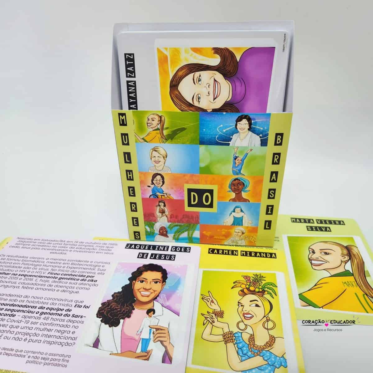 Fichas Biográficas - Mulheres do Brasil - Dia Internacional da Mulher