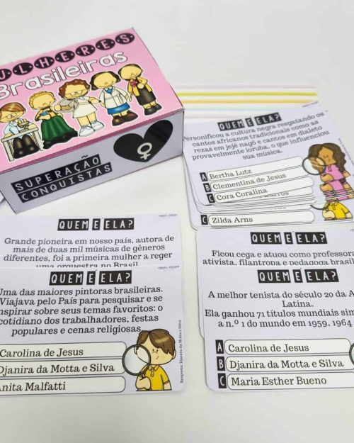 Jogo - Quem é Ela? Mulheres do Brasil - Dia Internacional da Mulher