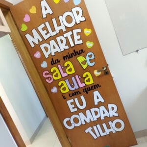 Decoração de Porta - A Melhor Parte