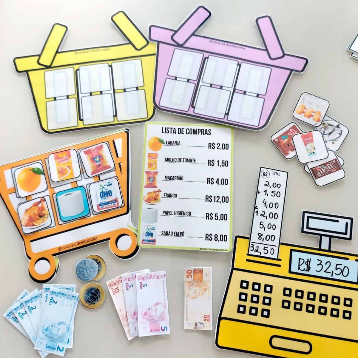 Vamos às compras - Matemática