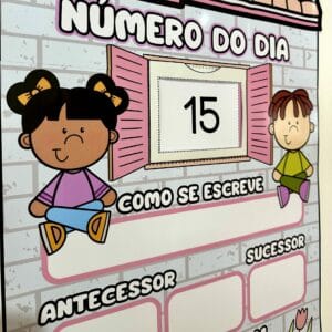 Cartaz - Número do Dia