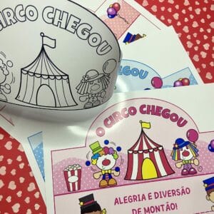 Kit Circo - Atividades e Lembrancinhas