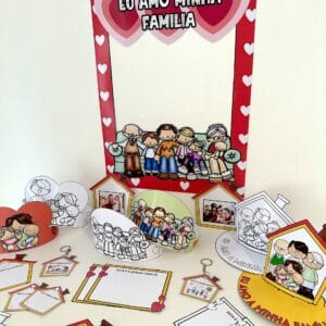Moldura e Lembrancinhas - Dia da Família