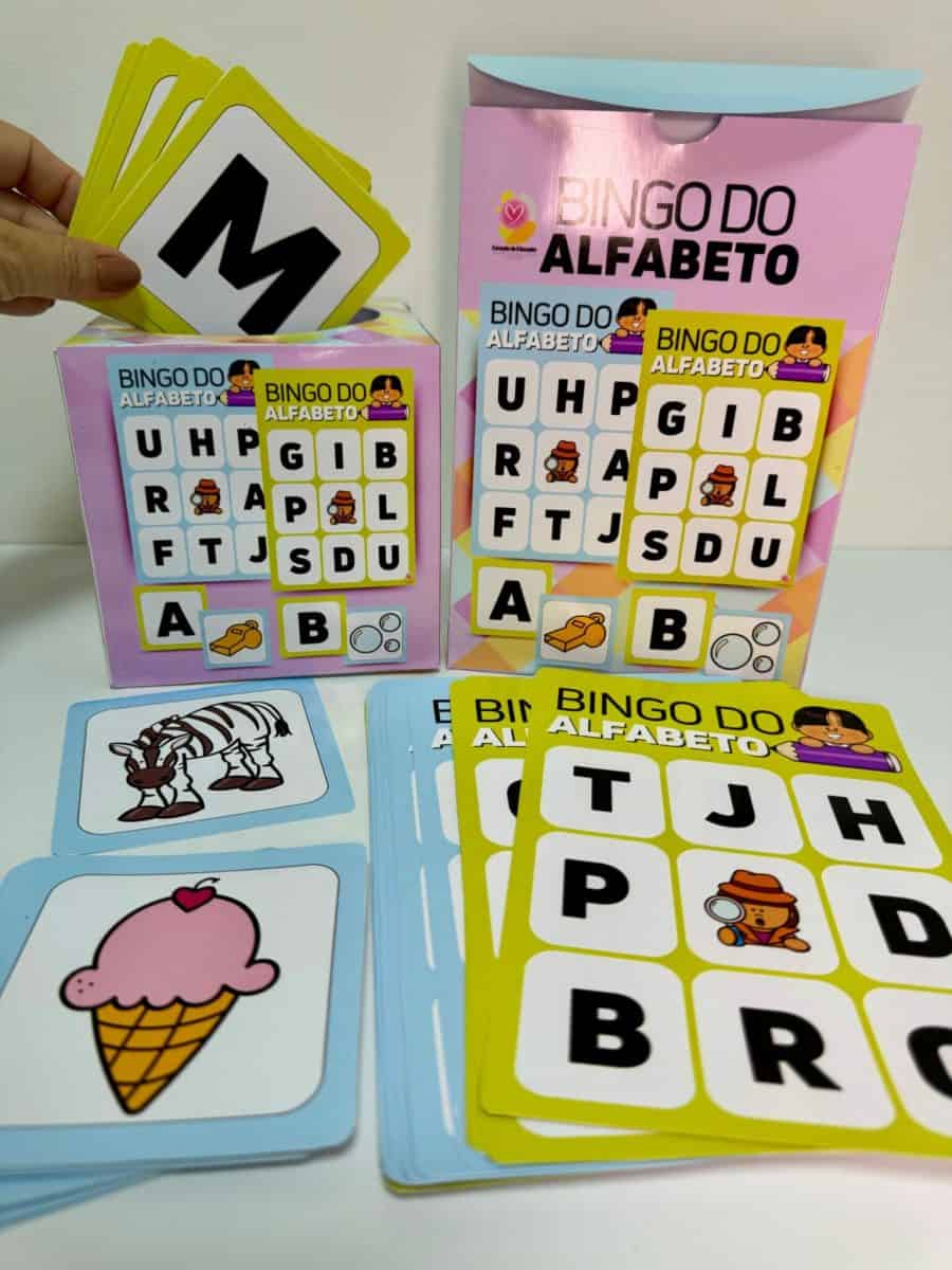 Bingo do Alfabeto - Alfabetização