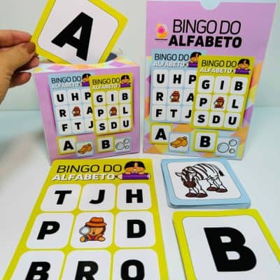 Bingo do Alfabeto - Alfabetização
