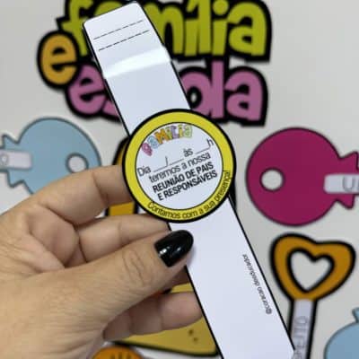 Dinâmica - A Chave do Sucesso - Reunião de Pais
