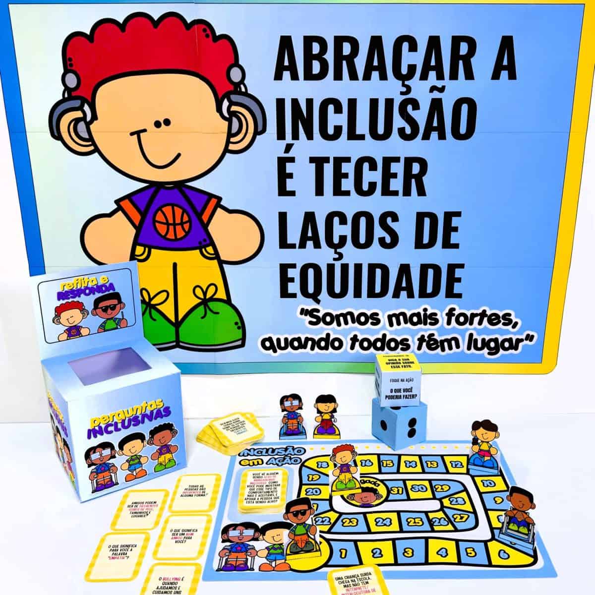 Jogo Inclusão em Ação - Atividades de Sala de Aula