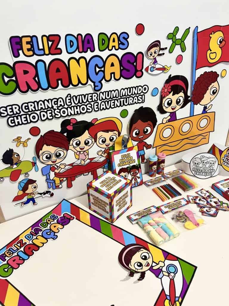 Kit Dia das Crianças - Brincar e Criar - Dia das Crianças