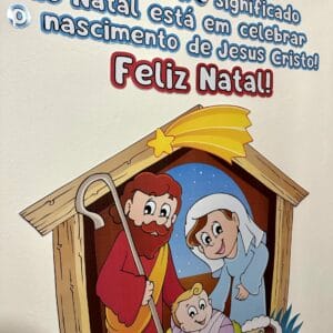 Painel de Natal Presépio