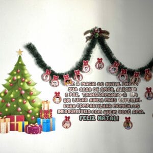 Natal, Painel de Natal, Decoração Natalina, Personalizável, Personalização no Canva, Decoração Infantil, Natal em Família, Criatividade no Natal, Memórias de Natal, Decoração para Festas, Natal Criativo, Atividades para Crianças, Decoração Personalizada, Magia do Natal, Artesanato Natalino