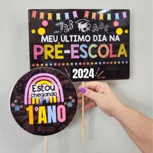 Plaquinha - Aula da Saudade - 2024