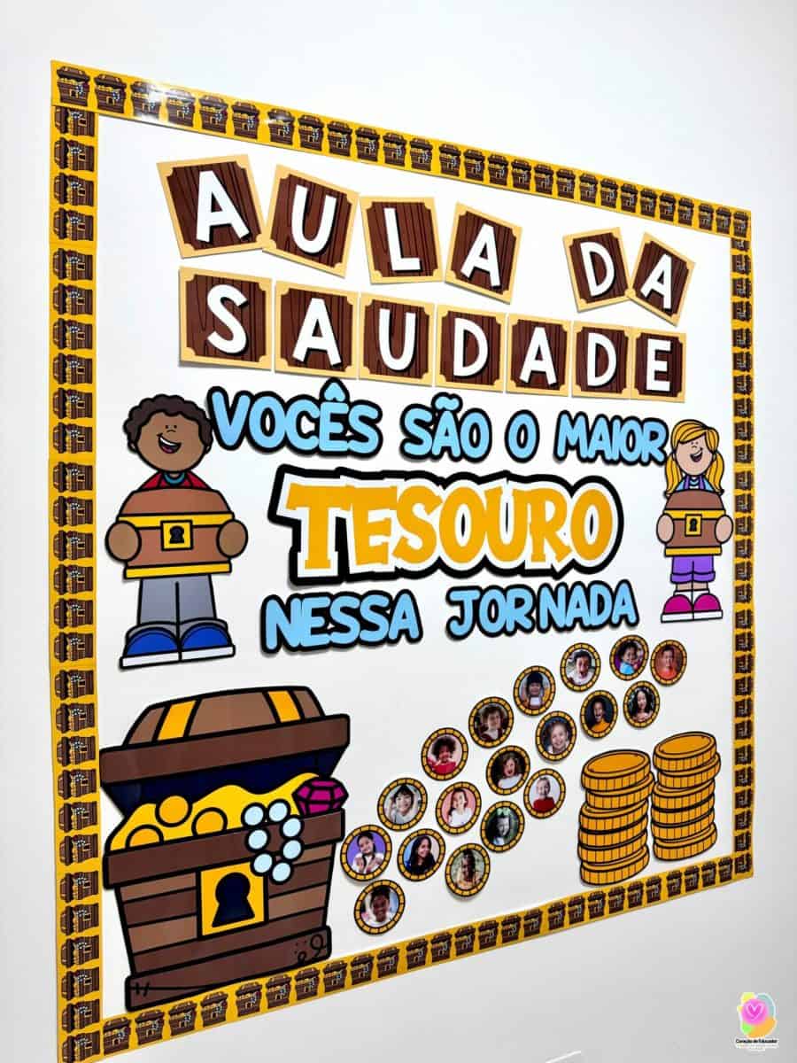Baú de Memórias - Aula da Saudade - Atividades de Sala de Aula