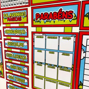 kit sala de aula, tema fazendinha, decoração escolar, materiais pedagógicos, alfabetização, cartazes educativos, educação infantil, ensino fundamental, organização escolar, volta às aulas