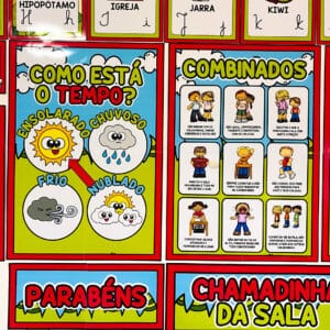 kit sala de aula, tema fazendinha, decoração escolar, materiais pedagógicos, alfabetização, cartazes educativos, educação infantil, ensino fundamental, organização escolar, volta às aulas
