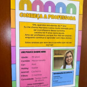 Conheça a Professora