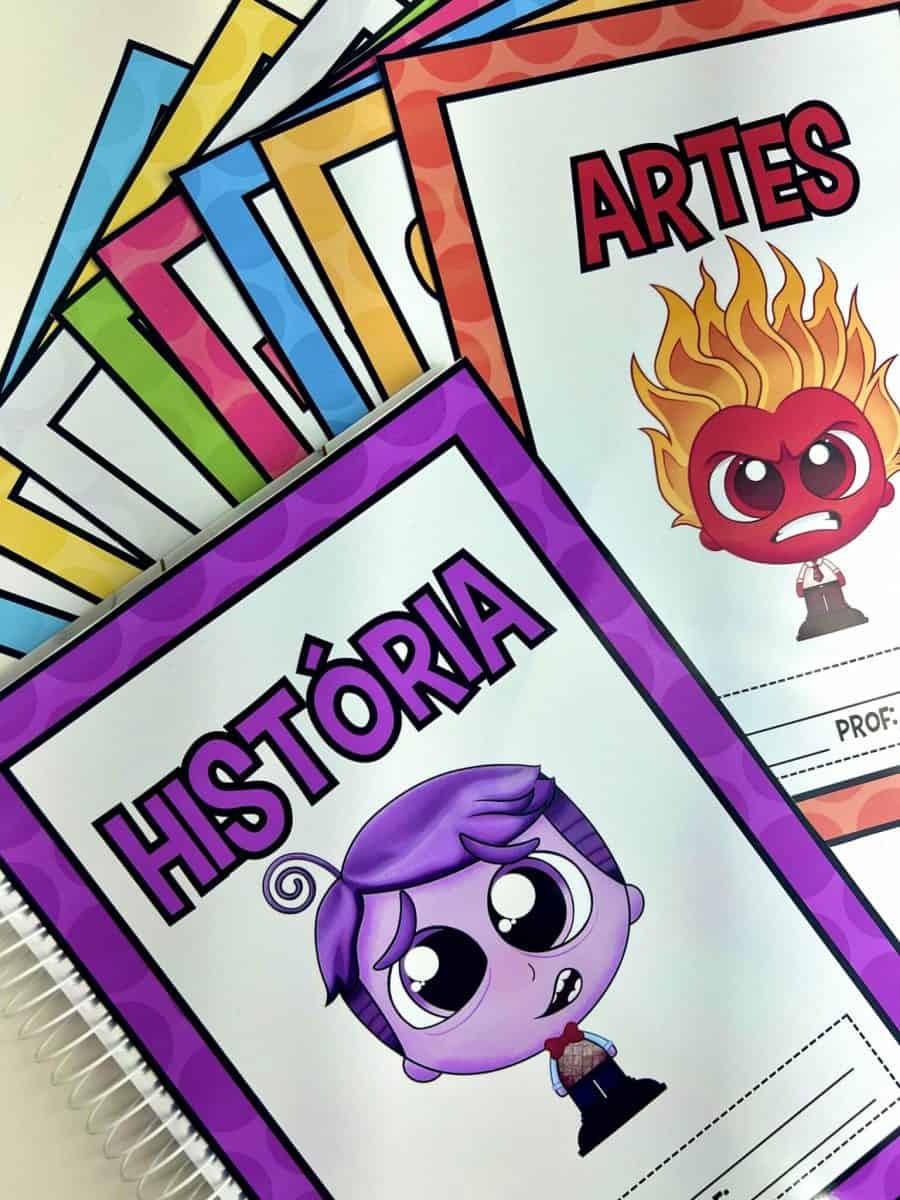 Capas - Divertidamente - Recursos Educacionais