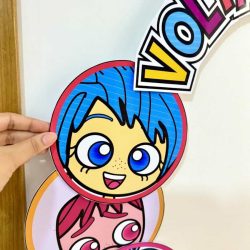 Decoração Bambolê - Volta às Aulas - Divertidamente - Decoração Escolar