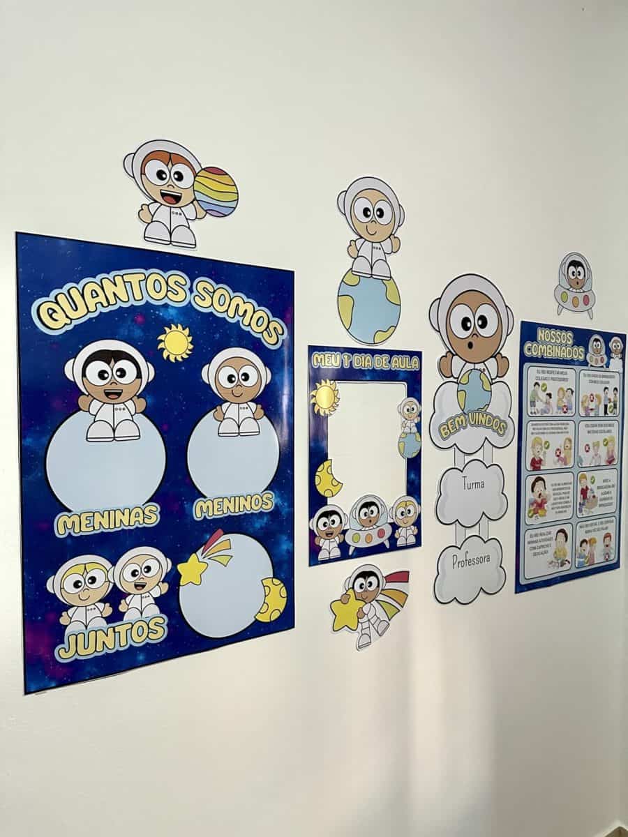 Kit Sala de Aula - Astronauta - Kit Sala de Aula