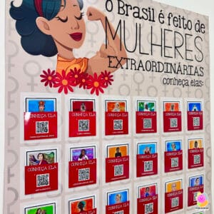 Mulheres Extraordinárias - Cartaz Interativo!