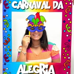 Moldura de Fotos para o Carnaval