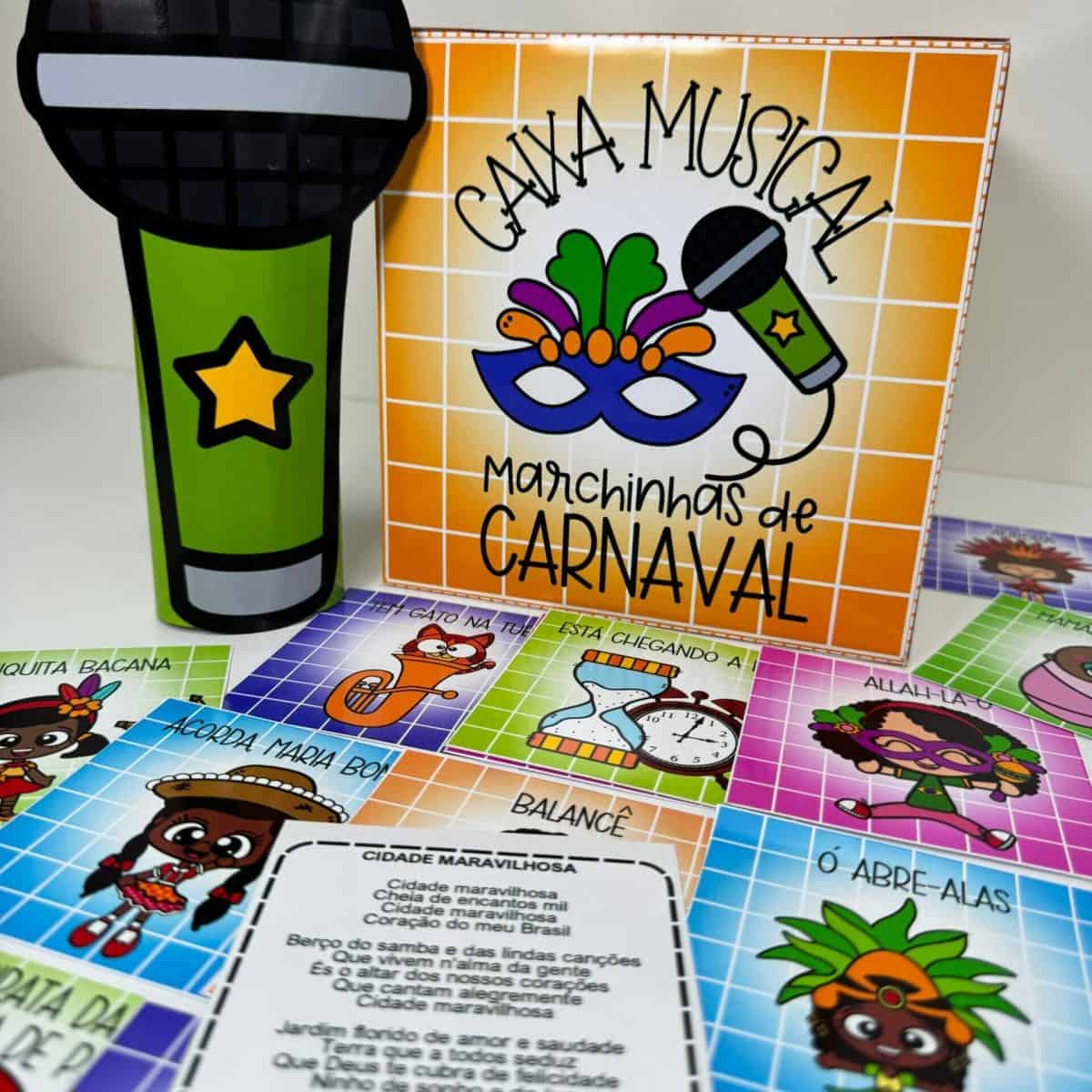 Caixa Musical – Marchinhas de Carnaval - Carnaval