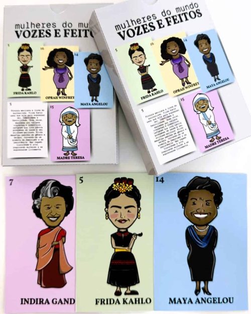 Cartas - Mulheres do Mundo - Vozes e Feitos - Dia Internacional da Mulher