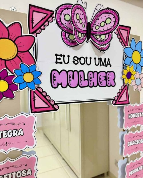 Espelho das Afirmações - Dia da Mulher - Dia Internacional da Mulher