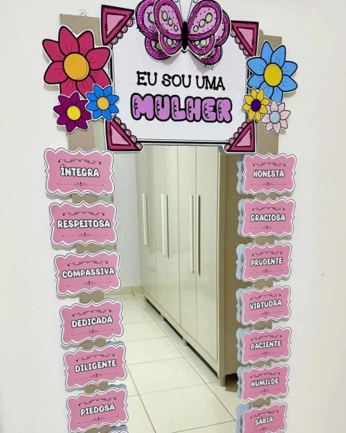 Espelho das Afirmações - Dia da Mulher - Dia Internacional da Mulher