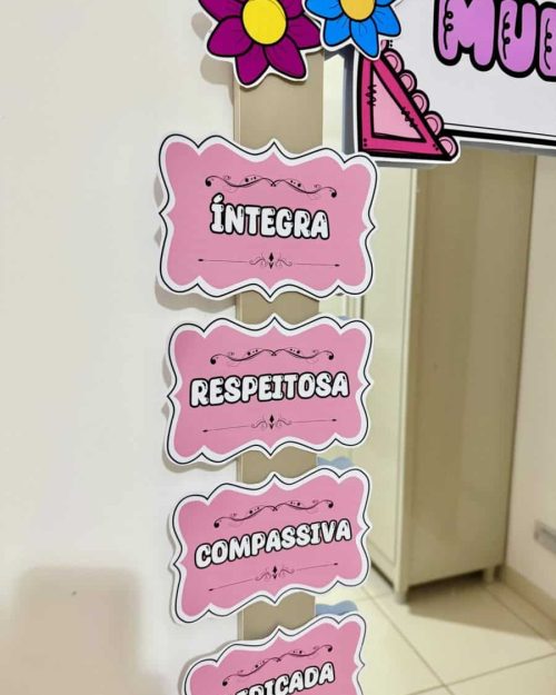 Espelho das Afirmações - Dia da Mulher - Dia Internacional da Mulher