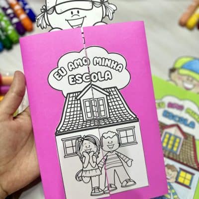 Lapbook - Minha Escola - Dia da Escola