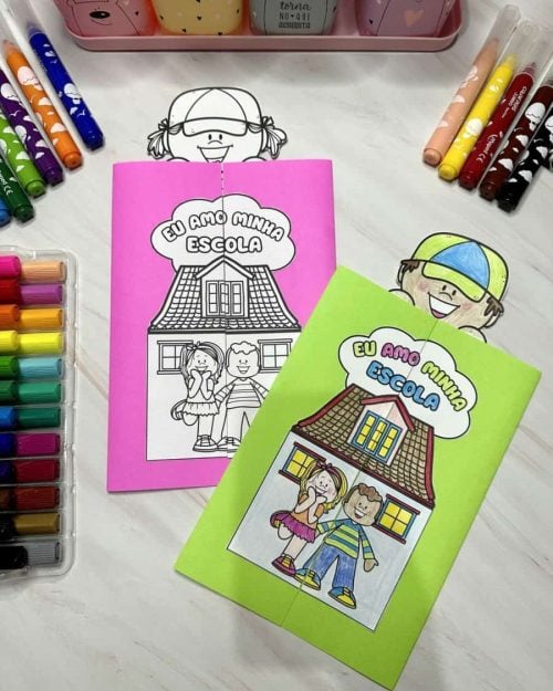 Lapbook - Minha Escola - Dia da Escola