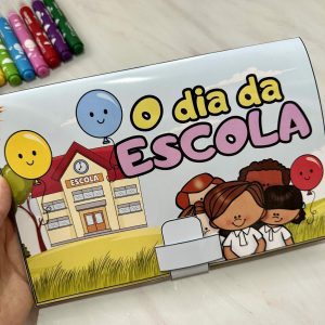 Livro 3D - O Dia da Escola - Dia da Escola
