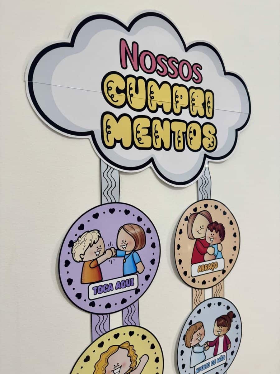 Nossos Cumprimentos - Apoio Visual