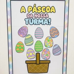 Cartaz A Páscoa da Nossa Turma