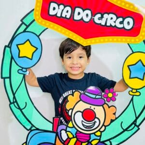 Decoração Bambolê - Dia do Circo