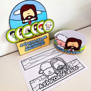 Luva Interativa - A Páscoa de Jesus