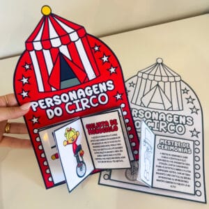Livrinho Interativo - Personagens do Circo
