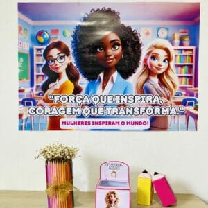 Kit Dia da Mulher - Força que Inspira