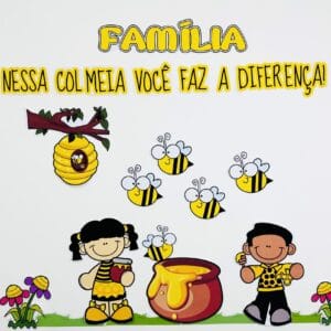 Kit Reunião de Pais Abelhinha