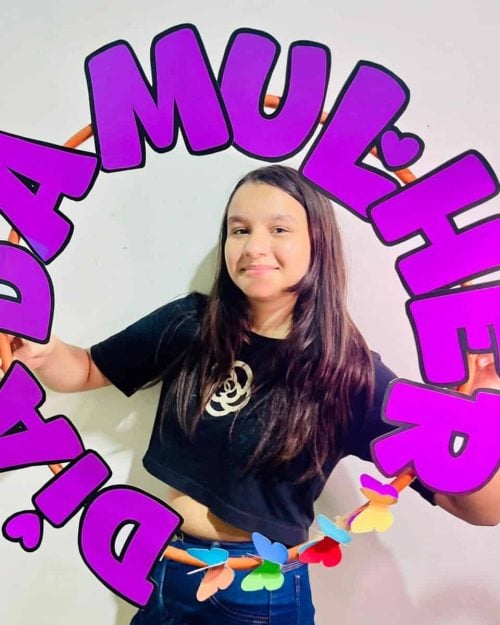 Bambolê e Lembrancinhas - Dia da Mulher - Dia Internacional da Mulher