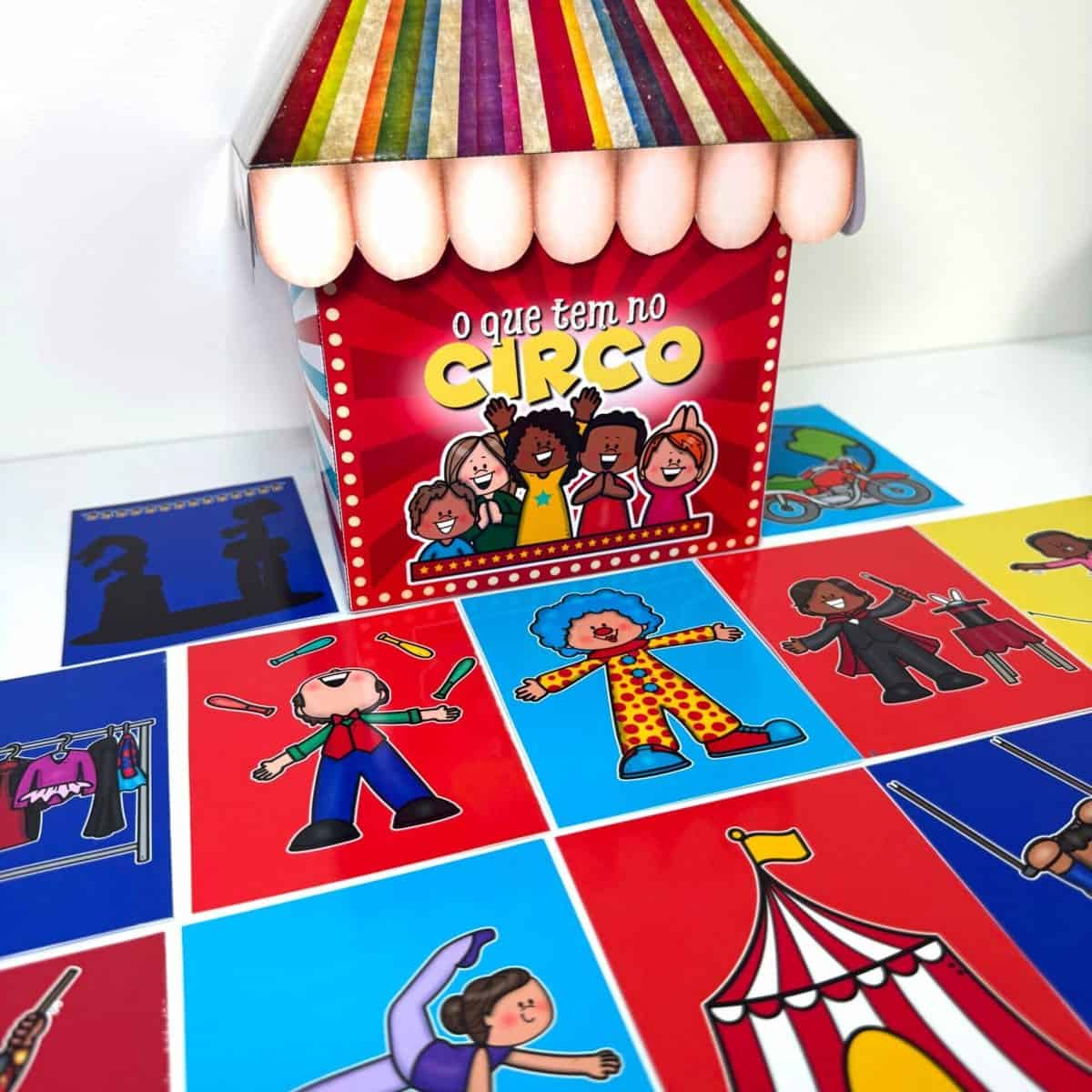 Caixa – O Que Tem No Circo (desenhos) - Dia do Circo