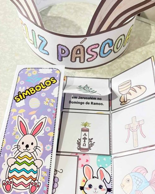 Flipbook - Símbolos de Páscoa - Páscoa