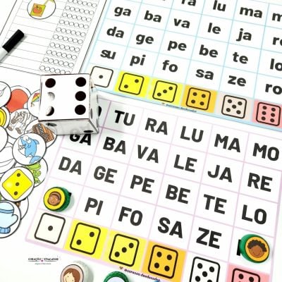 Jogo das Sílabas - Alfabetização