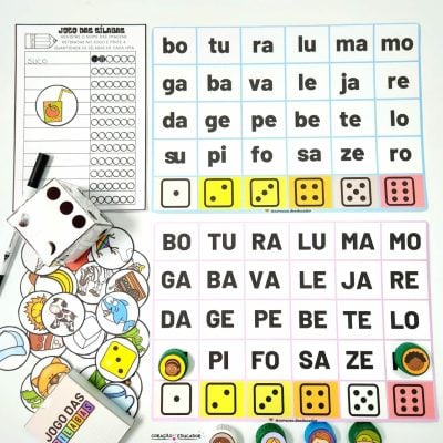 Jogo das Sílabas - Alfabetização