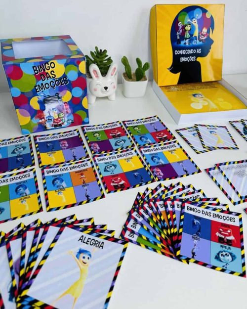 Kit das Emoções - Bingo