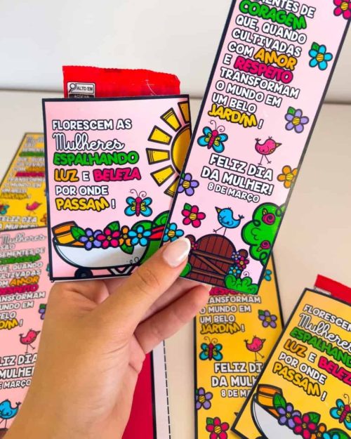 Lembrancinhas Dia da Mulher - Dia Internacional da Mulher