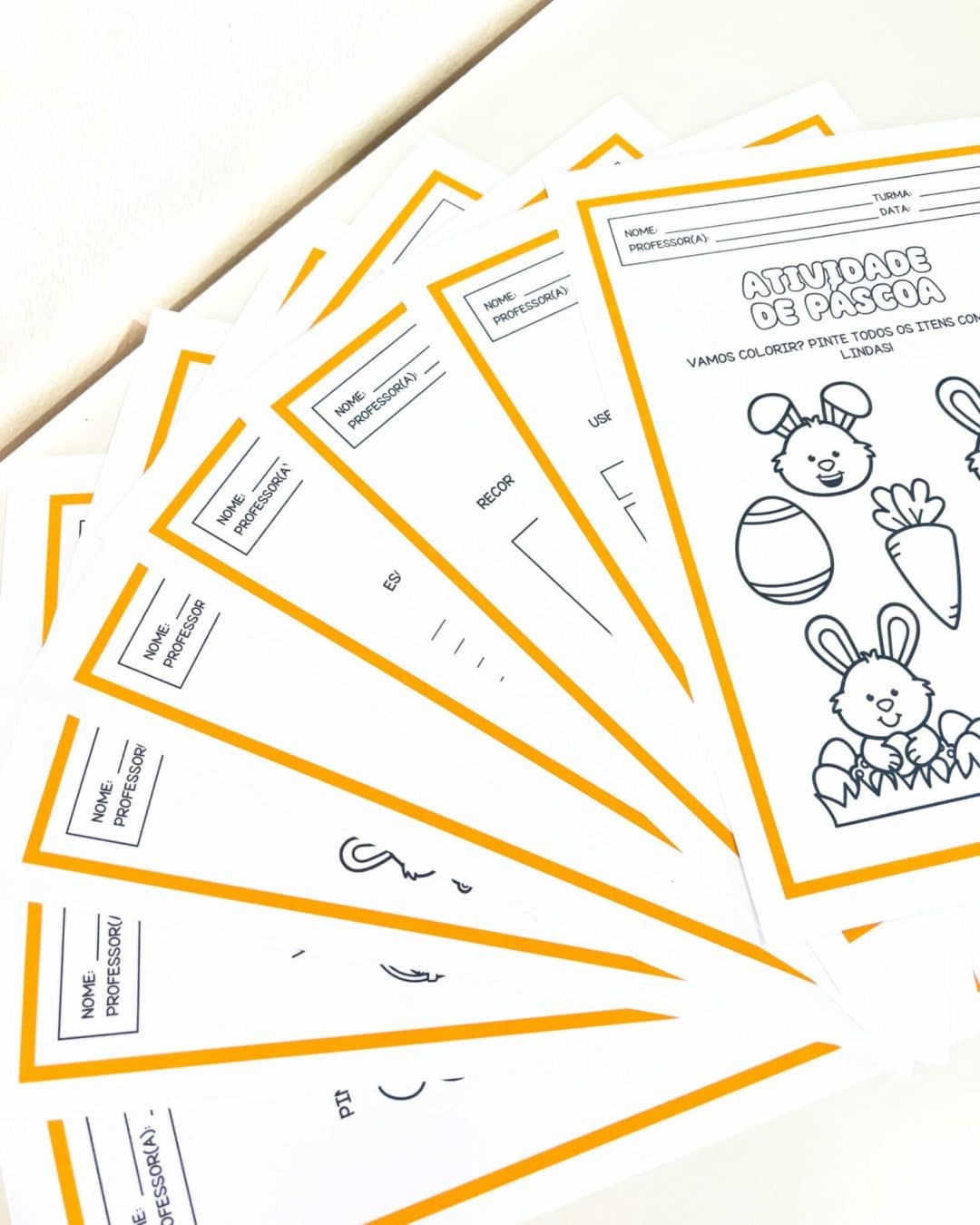 Minhas Atividades de Páscoa - Páscoa