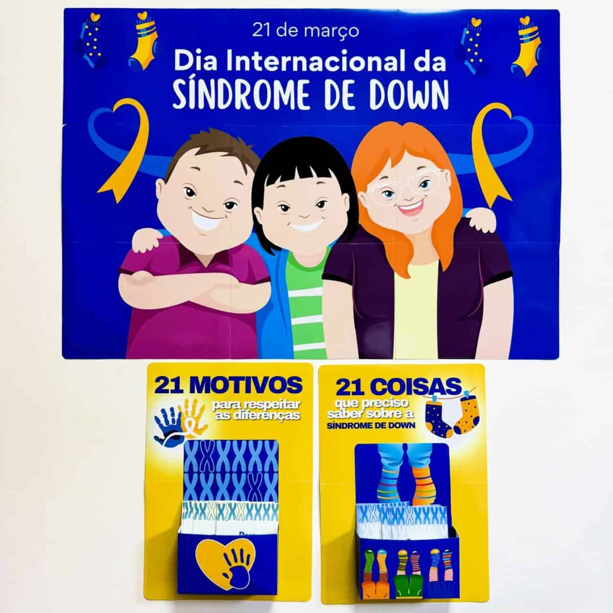 Painel Informativo - Síndrome de Down - Inclusão e Diversidade
